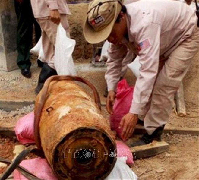Neutralisation de bombes et de torpilles à Quang Binh et Quang Ngai ảnh 1 Neutralisation de bombes et de torpilles à Quang Binh et Quang Ngai ảnh 1
