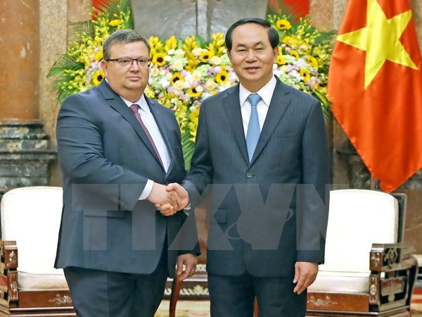 Le président Tran Dai Quang reçoit le procureur du Parquet suprême bulgare ảnh 1 Le président Tran Dai Quang reçoit le procureur du Parquet suprême bulgare ảnh 1