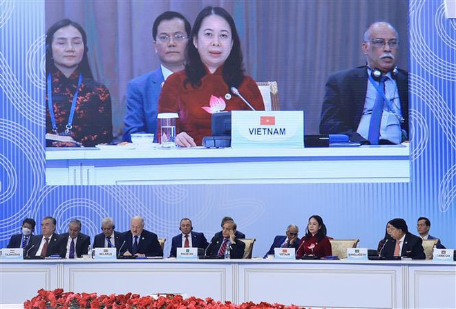 Activités de la vice-présidente Vo Thi Anh Xuan au Kazakhstan ảnh 1 Activités de la vice-présidente Vo Thi Anh Xuan au Kazakhstan ảnh 1