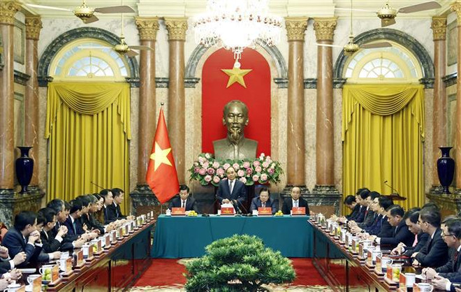 Le président exhorte les entreprises d'État à contribuer au développement des localités défavorisées ảnh 1 Le président exhorte les entreprises d'État à contribuer au développement des localités défavorisées ảnh 1