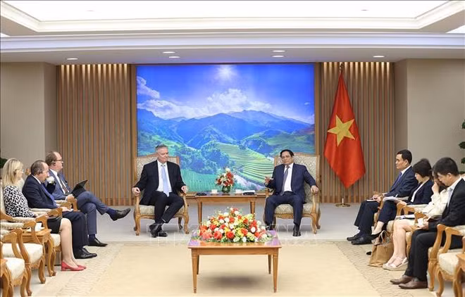 Le PM reçoit le Secrétaire général de l’OCDE ảnh 2