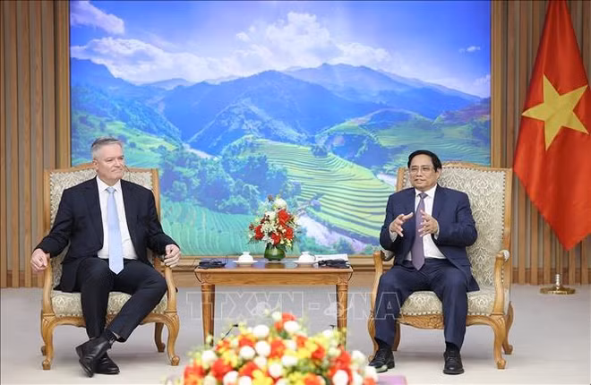 Le PM reçoit le Secrétaire général de l’OCDE ảnh 1