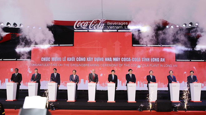 Coca-Cola lance la construction de sa plus grande usine au Vietnam ảnh 1 Coca-Cola lance la construction de sa plus grande usine au Vietnam ảnh 1