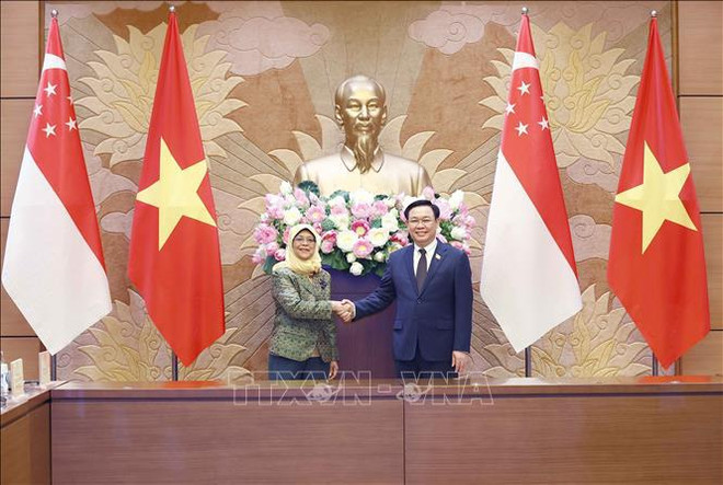 Le Vietnam et Singapour renforcent leur coopération lors des forums multilatéraux ảnh 1 Le Vietnam et Singapour renforcent leur coopération lors des forums multilatéraux ảnh 1