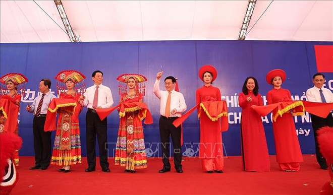 Ouverture à la circulation du poste frontalier de Chi Ma (Vietnam)-Aidian (Chine) ảnh 1