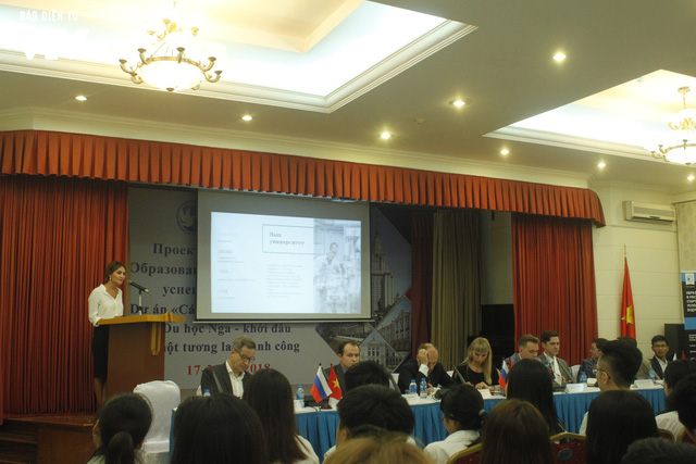 Exposition sur les Universités russes de premier rang à Hanoi ảnh 1 Exposition sur les Universités russes de premier rang à Hanoi ảnh 1