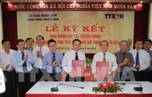VNA et Thua Thien-Hue signent un accord de coopération dans la communication ảnh 1 VNA et Thua Thien-Hue signent un accord de coopération dans la communication ảnh 1