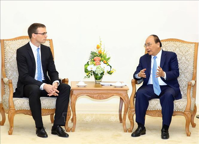 Le Premier ministre rencontre le ministre estonien des Affaires étrangères ảnh 1 Le Premier ministre rencontre le ministre estonien des Affaires étrangères ảnh 1