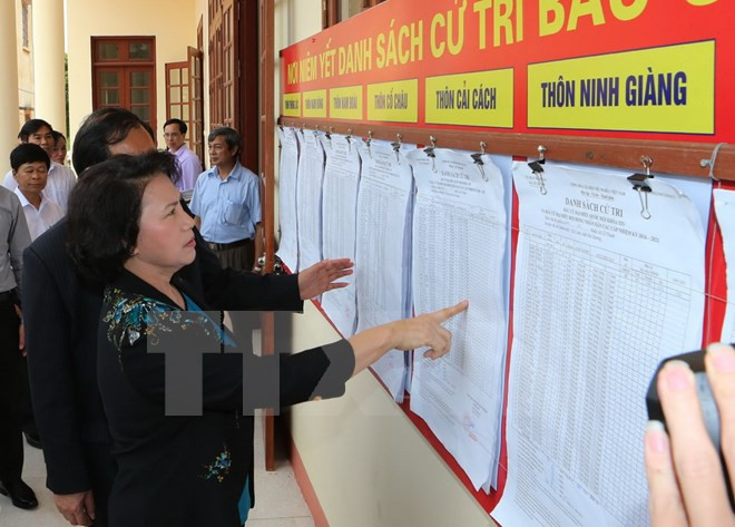 Elections à l’AN et aux Conseils populaires : inspections des préparatifs ảnh 1 Elections à l’AN et aux Conseils populaires : inspections des préparatifs ảnh 1