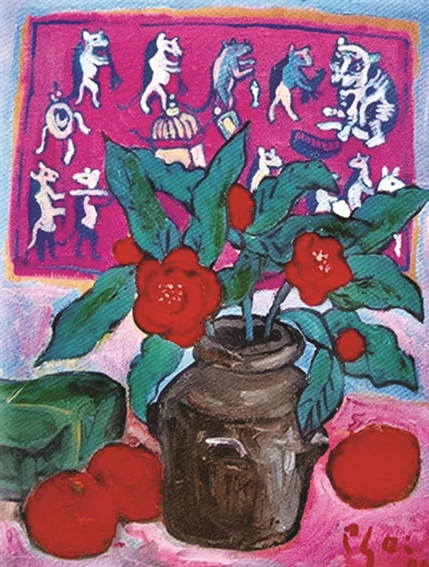 Le Têt sous le pinceau de Bùi Xuân Phai ảnh 3 Le Têt sous le pinceau de Bùi Xuân Phai ảnh 3