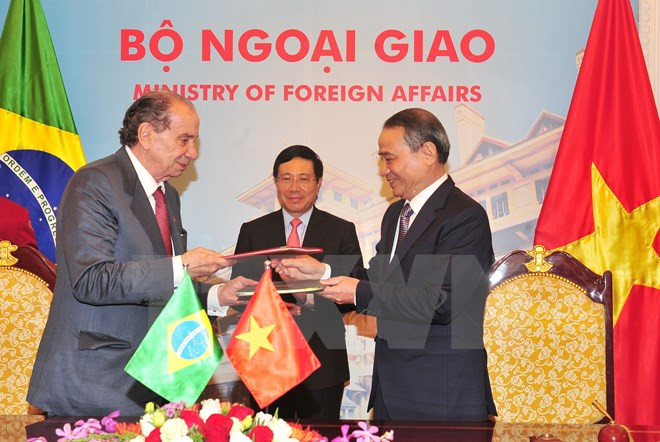 Le Vietnam veut renforcer la coopération avec le Brésil ảnh 1 Le Vietnam veut renforcer la coopération avec le Brésil ảnh 1