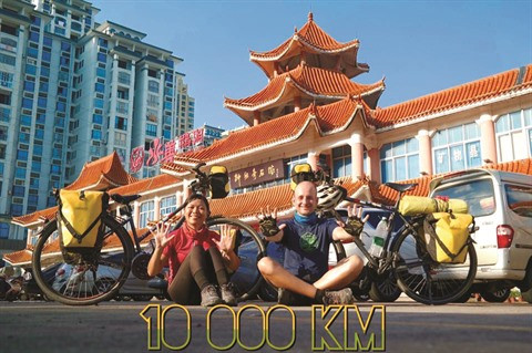  Un couple vietnamo-hongrois et son périple de 11.000 km à vélo ảnh 4