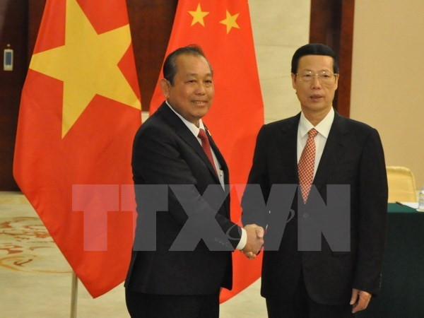 Le vice-PM Truong Hoà Binh espère un nouvel élan des liens Vietnam-Chine ảnh 1 Le vice-PM Truong Hoà Binh espère un nouvel élan des liens Vietnam-Chine ảnh 1