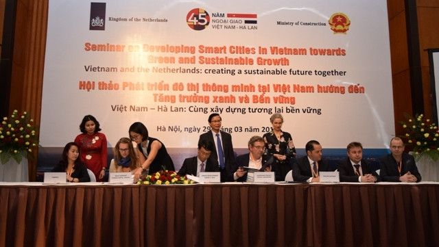 Vietnam-Pays-Bas : Développement des centres urbains intelligents vers une croissance verte ảnh 1 Vietnam-Pays-Bas : Développement des centres urbains intelligents vers une croissance verte ảnh 1
