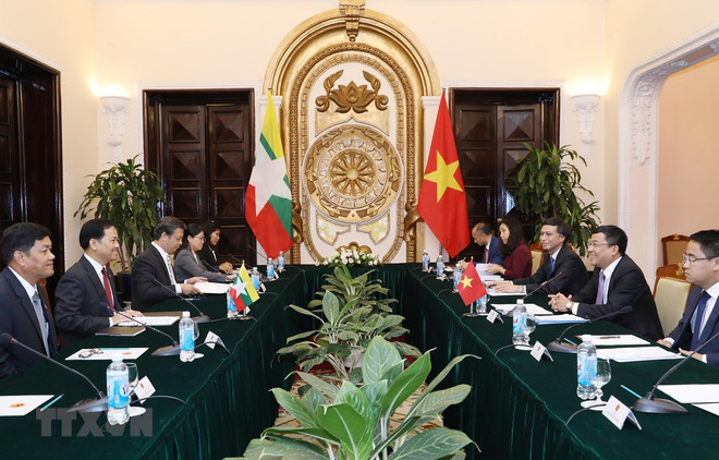 Vietnam-Myanmar : consultation politique au niveau des vice-ministres ảnh 1 Vietnam-Myanmar : consultation politique au niveau des vice-ministres ảnh 1