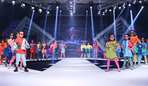 La Semaine de la mode asiatique des enfants ​ ảnh 1