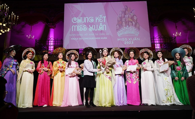 Miss Xuân 2023 - Honorer la beauté des Vietnamiennes en Europe ảnh 1 Miss Xuân 2023 - Honorer la beauté des Vietnamiennes en Europe ảnh 1