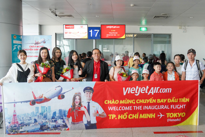 Vietjet Air ouvre une ligne directe entre Ho Chi Minh-Ville et l'aéroport international de Tokyo-Haneda ảnh 2 Vietjet Air ouvre une ligne directe entre Ho Chi Minh-Ville et l'aéroport international de Tokyo-Haneda ảnh 2