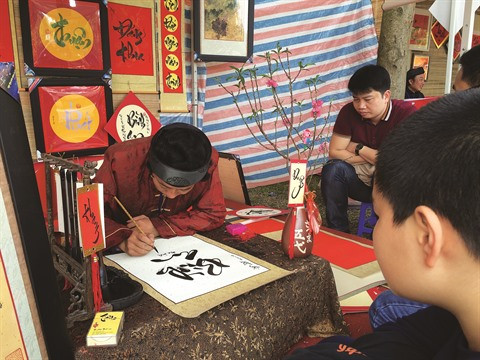 Estampes populaires et calligraphies, chef-d’œuvres de décoration du Têt ảnh 1 Estampes populaires et calligraphies, chef-d’œuvres de décoration du Têt ảnh 1