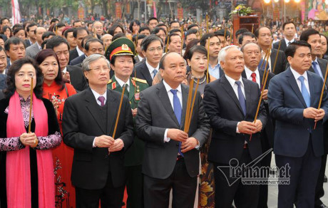 Célébration des 228 ans de la victoire de Ngoc Hôi-Dông Da ảnh 1 Célébration des 228 ans de la victoire de Ngoc Hôi-Dông Da ảnh 1