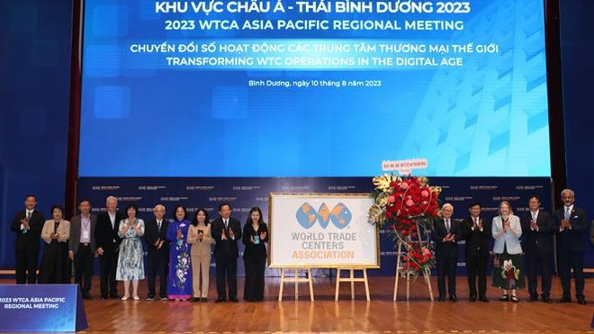Forum de l’Association des centres du commerce mondial de la région d’Asie-Pacifique 2023 à Binh Duong ảnh 1 Forum de l’Association des centres du commerce mondial de la région d’Asie-Pacifique 2023 à Binh Duong ảnh 1