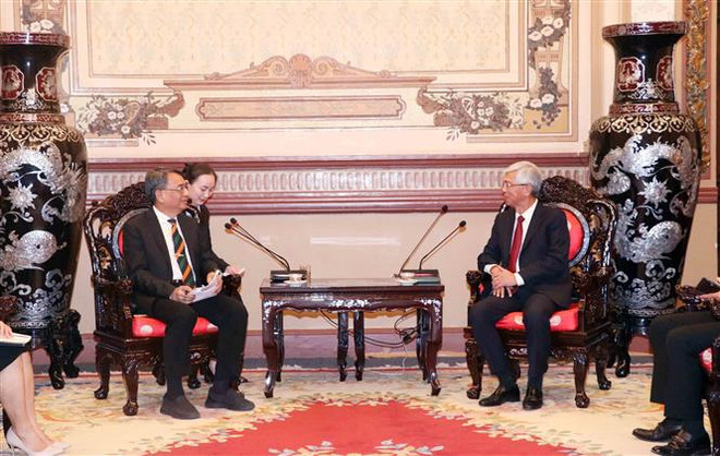 Ho Chi Minh-Ville reçoit une délégation de la province thaïlandaise de Phuket ảnh 1 Ho Chi Minh-Ville reçoit une délégation de la province thaïlandaise de Phuket ảnh 1