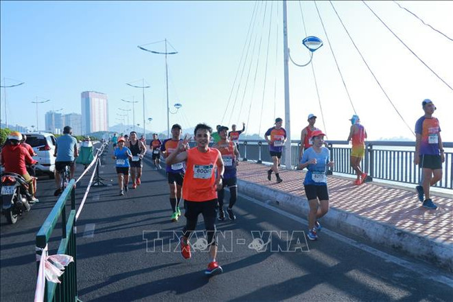 Plus de 11.000 coureurs au VnExpress Marathon Marvelous Nha Trang 2023 ảnh 1