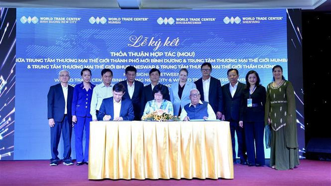 Coopération entre les centres commerciaux mondiaux du Vietnam, de l'Inde et de Chine ảnh 1 Coopération entre les centres commerciaux mondiaux du Vietnam, de l'Inde et de Chine ảnh 1