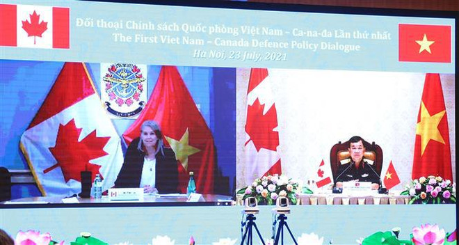 Le premier Dialogue sur la politique de défense Vietnam - Canada ảnh 1 Le premier Dialogue sur la politique de défense Vietnam - Canada ảnh 1