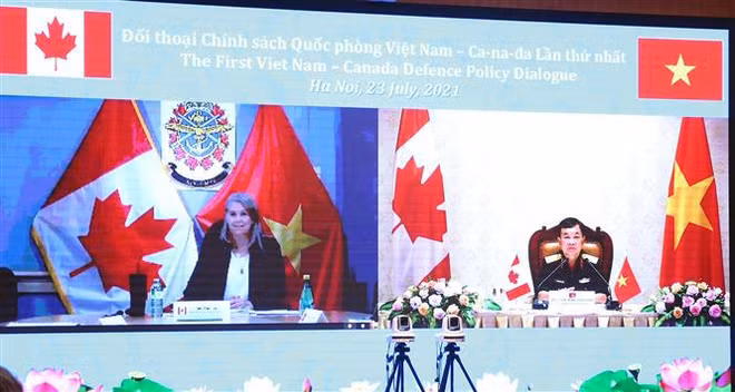 Le premier Dialogue sur la politique de défense Vietnam - Canada ảnh 1