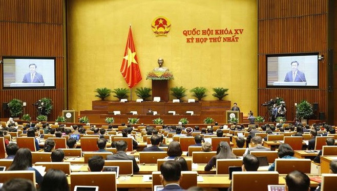 La 15e Assemblée nationale inaugure sa première session à Hanoi ảnh 1 La 15e Assemblée nationale inaugure sa première session à Hanoi ảnh 1