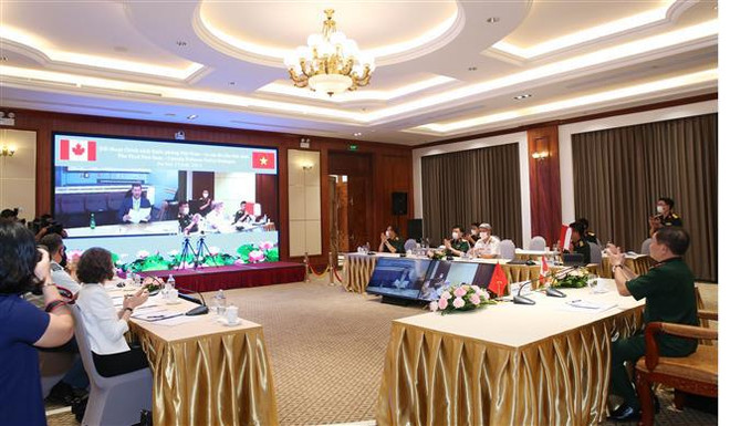 Le premier Dialogue sur la politique de défense Vietnam - Canada ảnh 2 Le premier Dialogue sur la politique de défense Vietnam - Canada ảnh 2
