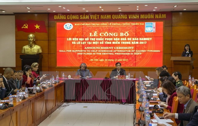 Typhon Damrey : le Vietnam appelle à plus de soutien en faveur des sinistrés ảnh 1 Typhon Damrey : le Vietnam appelle à plus de soutien en faveur des sinistrés ảnh 1
