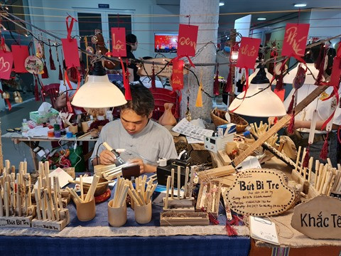 Nouvel An 2021 : un petit tour rue des calligraphes à Hô Chi Minh-Ville ảnh 1