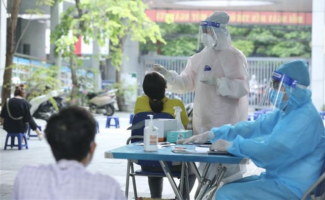 Hanoï est sur le point d'achever la troisième phase des tests de COVID-19 à grande échelle ảnh 1 Hanoï est sur le point d'achever la troisième phase des tests de COVID-19 à grande échelle ảnh 1