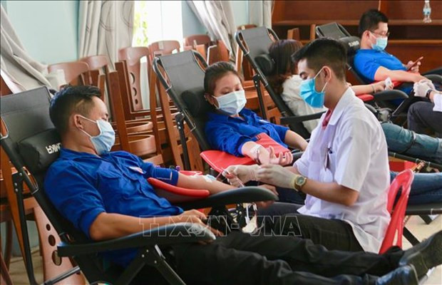 Lancement de la campagne de don du sang "Red Journey" 2021 ảnh 1 Lancement de la campagne de don du sang "Red Journey" 2021 ảnh 1