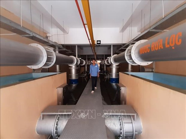 Binh Duong met en fonctionnement l’usine d'eau de Tan Hiep ảnh 1 Binh Duong met en fonctionnement l’usine d'eau de Tan Hiep ảnh 1