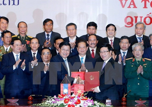 Frontière Vietnam-Laos, exemple de règlement des problèmes liés aux frontières terrestres ảnh 1 Frontière Vietnam-Laos, exemple de règlement des problèmes liés aux frontières terrestres ảnh 1