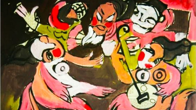 Une exposition propose une interprétation de "Conte de Kieu" à travers des peintures contemporaines ảnh 1 Une exposition propose une interprétation de "Conte de Kieu" à travers des peintures contemporaines ảnh 1