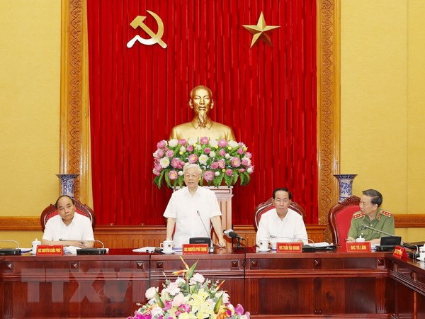 Conférence de la Permanence du Comité central du Parti pour la Police ảnh 1 Conférence de la Permanence du Comité central du Parti pour la Police ảnh 1