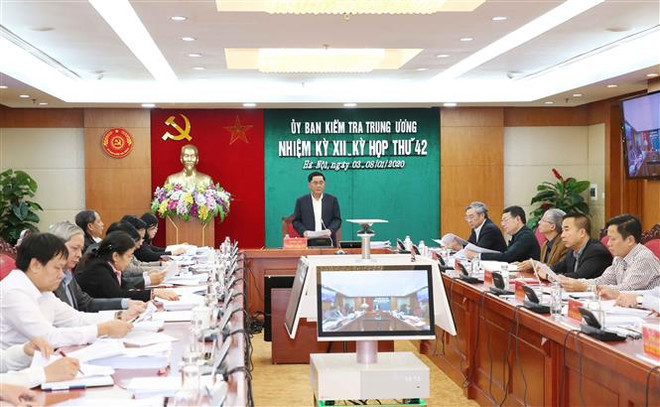 La 42e réunion de la Commission de contrôle du Comité central du Parti ảnh 1