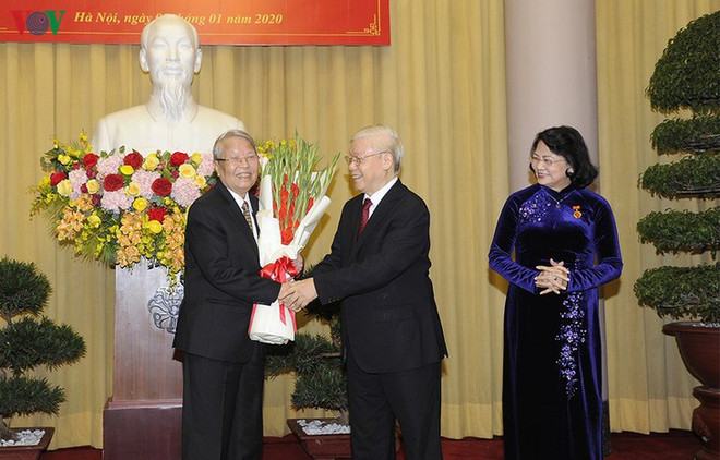 Nguyên Phu Trong honore la fidélité des membres du Parti ảnh 1 Nguyên Phu Trong honore la fidélité des membres du Parti ảnh 1