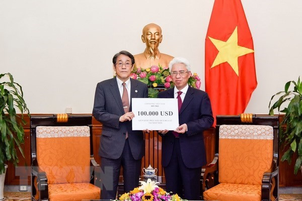 Le Vietnam vient en aide aux victimes des inondations au Japon ảnh 1 Le Vietnam vient en aide aux victimes des inondations au Japon ảnh 1