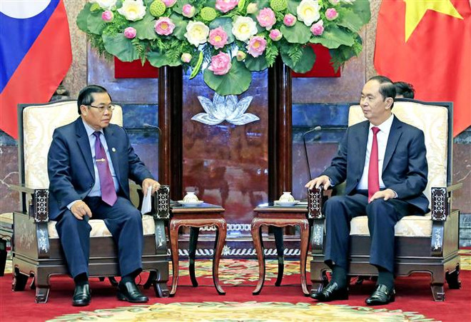 Le président exhorte à booster la coopération parlementaire Vietnam-Laos ảnh 1 Le président exhorte à booster la coopération parlementaire Vietnam-Laos ảnh 1