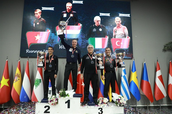 Le Vietnamien Tran Quyet Chien termine deuxième du Championnat du monde de billard ảnh 2