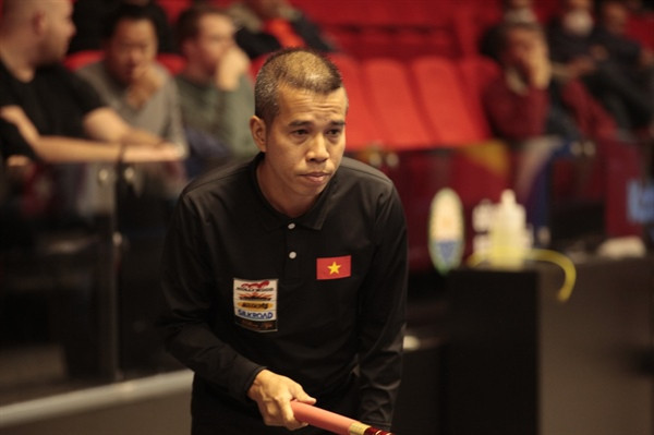 Le Vietnamien Tran Quyet Chien termine deuxième du Championnat du monde de billard ảnh 1