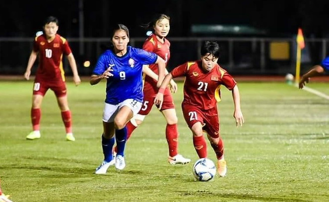 Football : le Vietnam bat le Cambodge 3-0 au Championnat féminin de l'AFF ảnh 1 Football : le Vietnam bat le Cambodge 3-0 au Championnat féminin de l'AFF ảnh 1