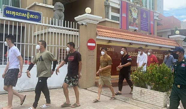 La police cambodgienne saisit une importante cargaison de stupéfiants ảnh 1 La police cambodgienne saisit une importante cargaison de stupéfiants ảnh 1