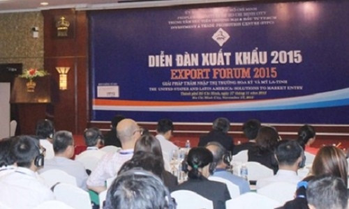 Forum sur les exportations de 2015 à Hô Chi Minh-Ville ảnh 1 Forum sur les exportations de 2015 à Hô Chi Minh-Ville ảnh 1