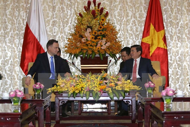 Le président polonais termine sa visite d’Etat au Vietnam ảnh 1 Le président polonais termine sa visite d’Etat au Vietnam ảnh 1